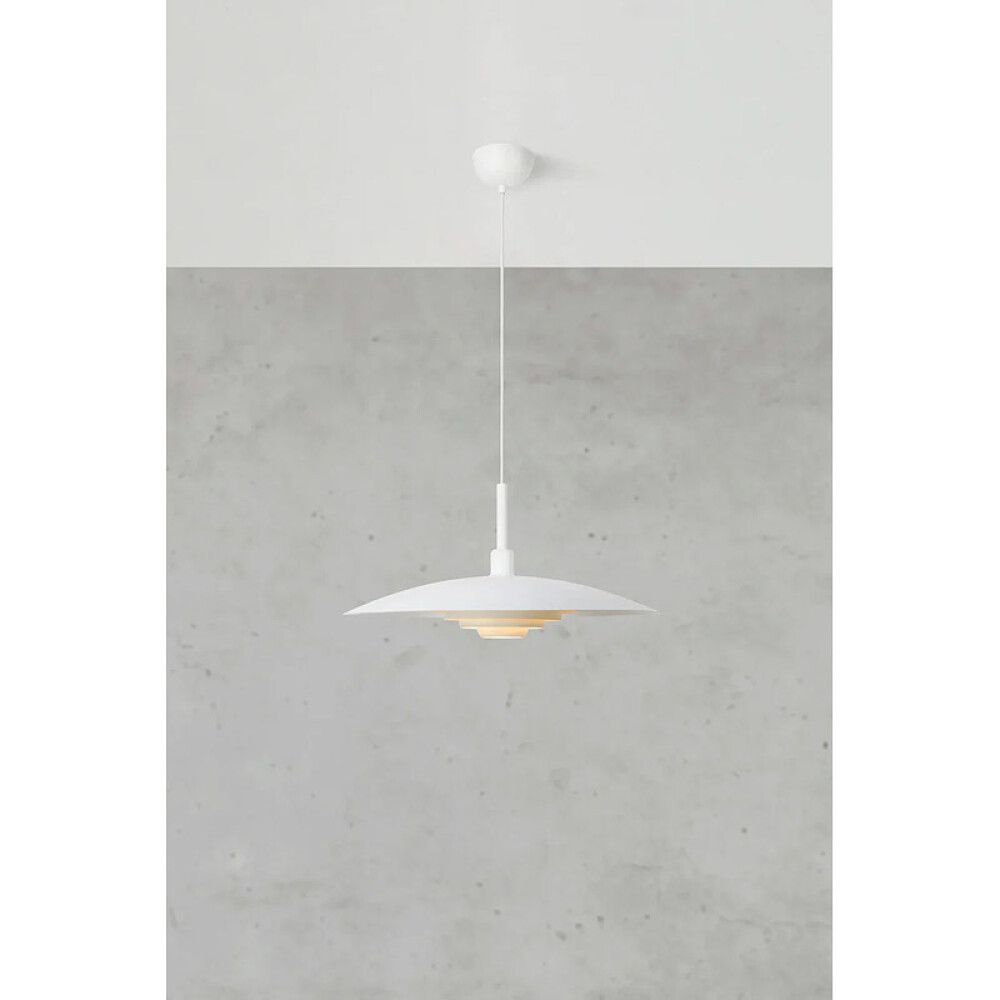 PENDELLAMPE MARKSLÖJD PINY 57 CM HVIT