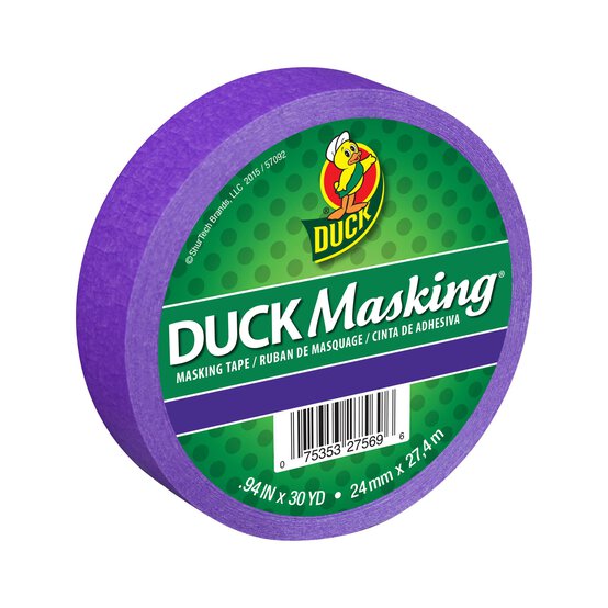 Duck Tape Purple Masking Tape 24mm x 27.4m
