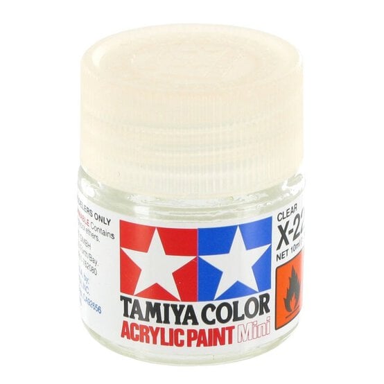 Tamiya Colour Acrylic Paint X-22 Clear 10ml