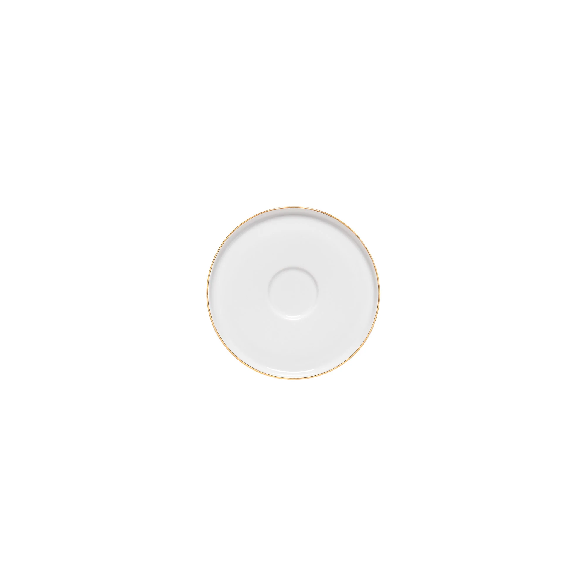 Porcelain Coffee Saucer Resonance