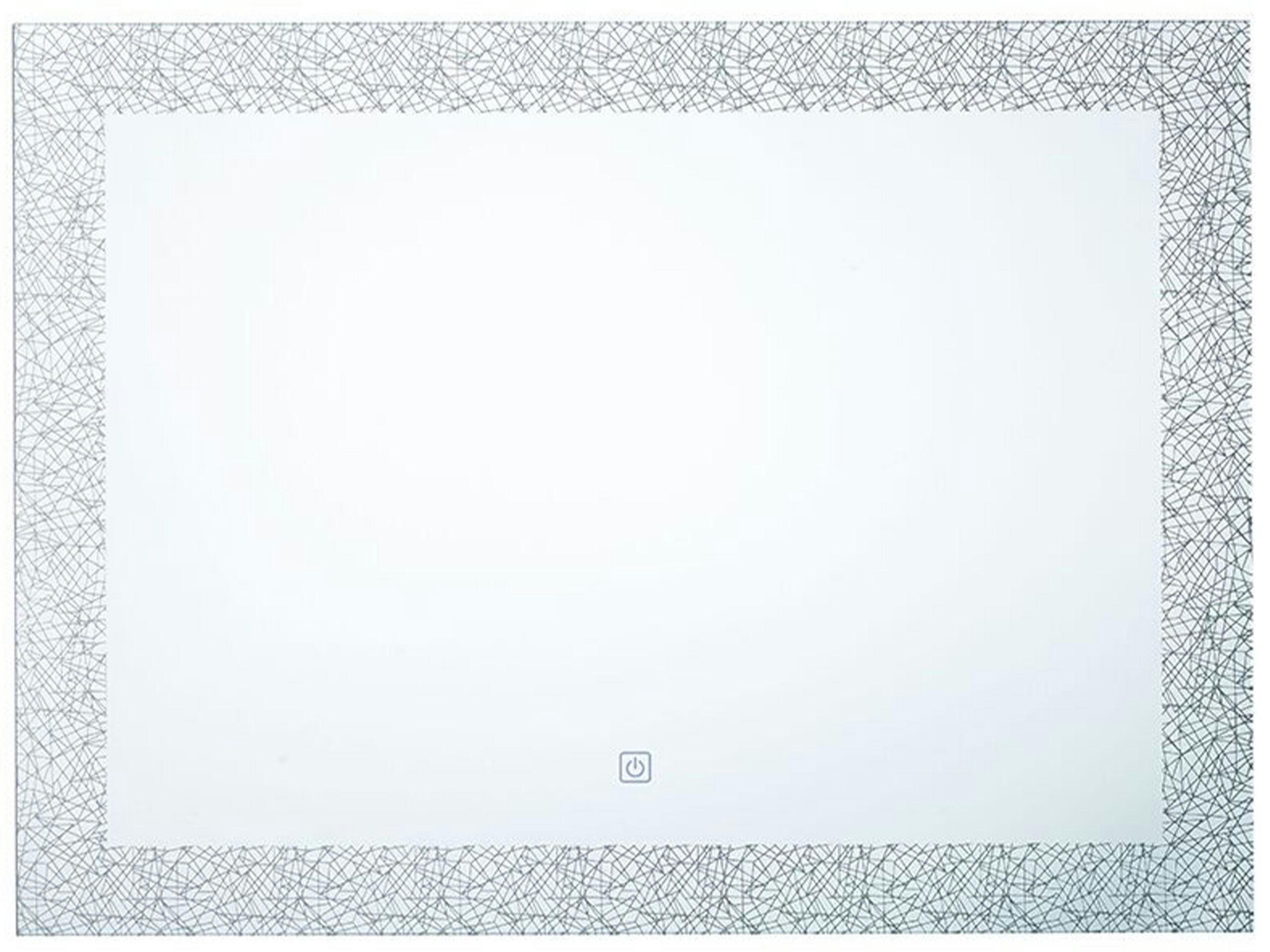 NEXON - Miroir en verre argenté 60x80