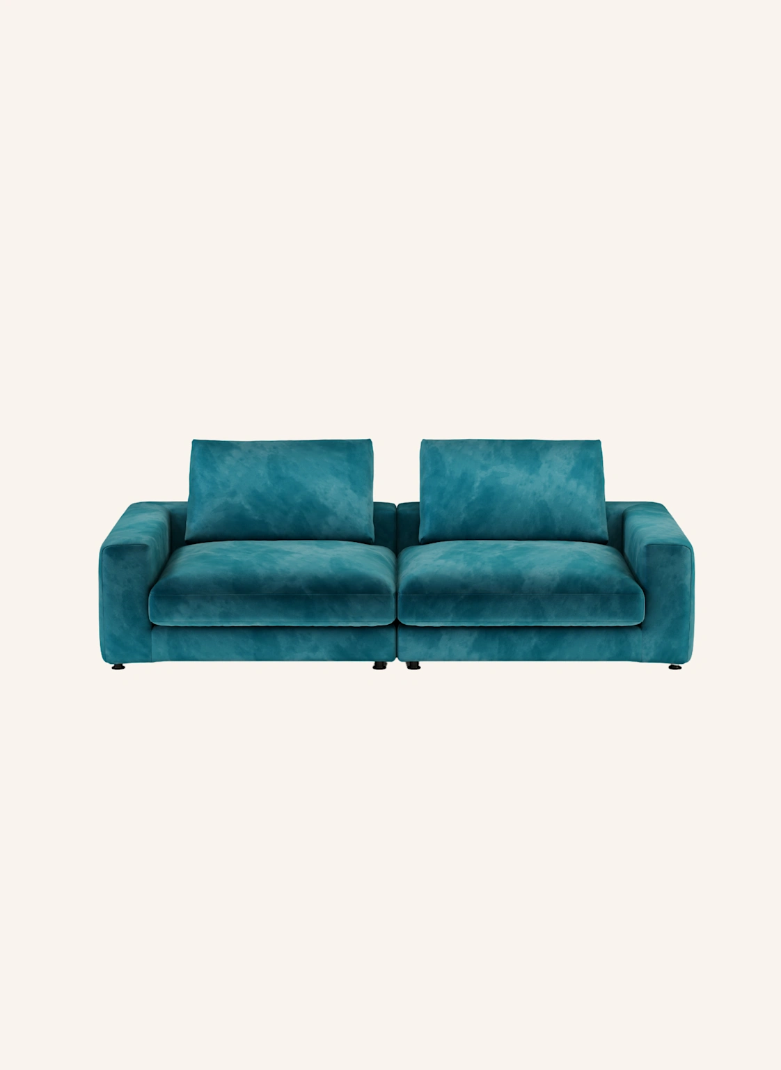 nydo 3-Sitzer Sofa MOSLER Velours