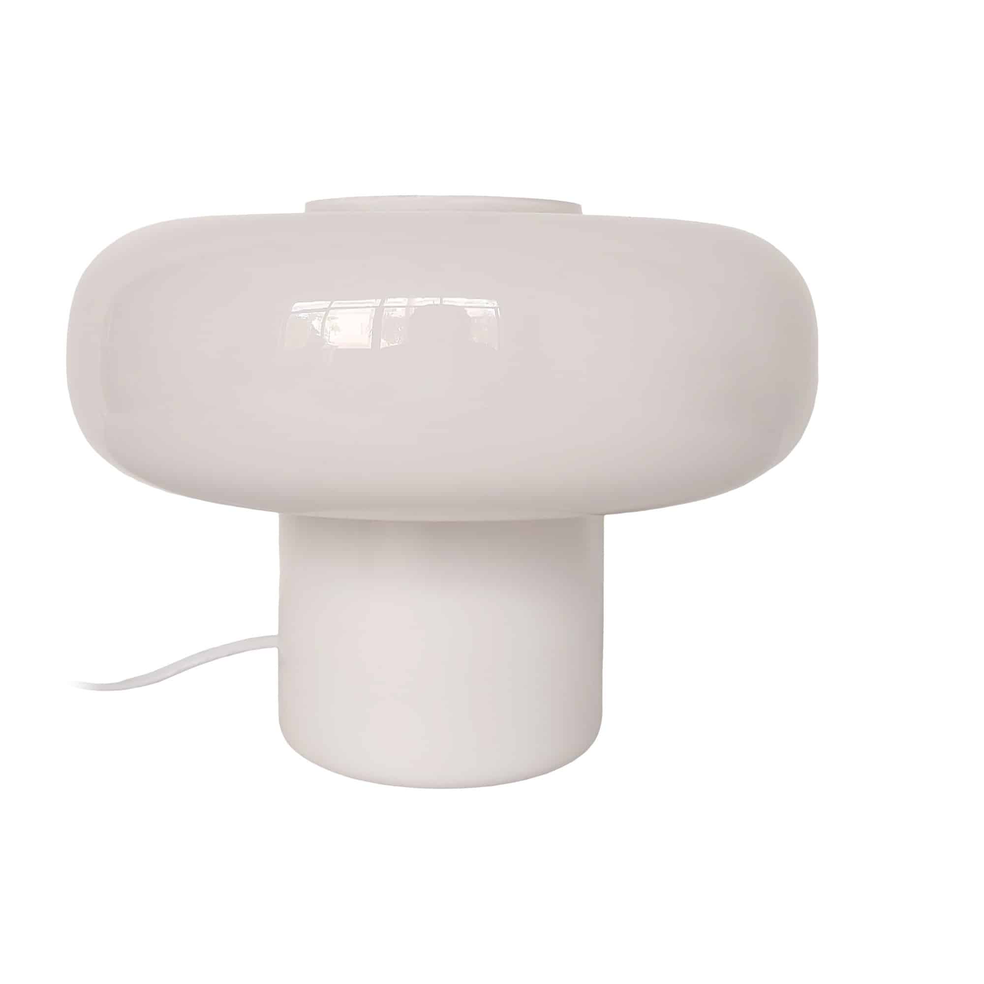 Leitmotiv tafellamp Grande Anilla - wit - 25x25x18cm - Paddenstoellamp