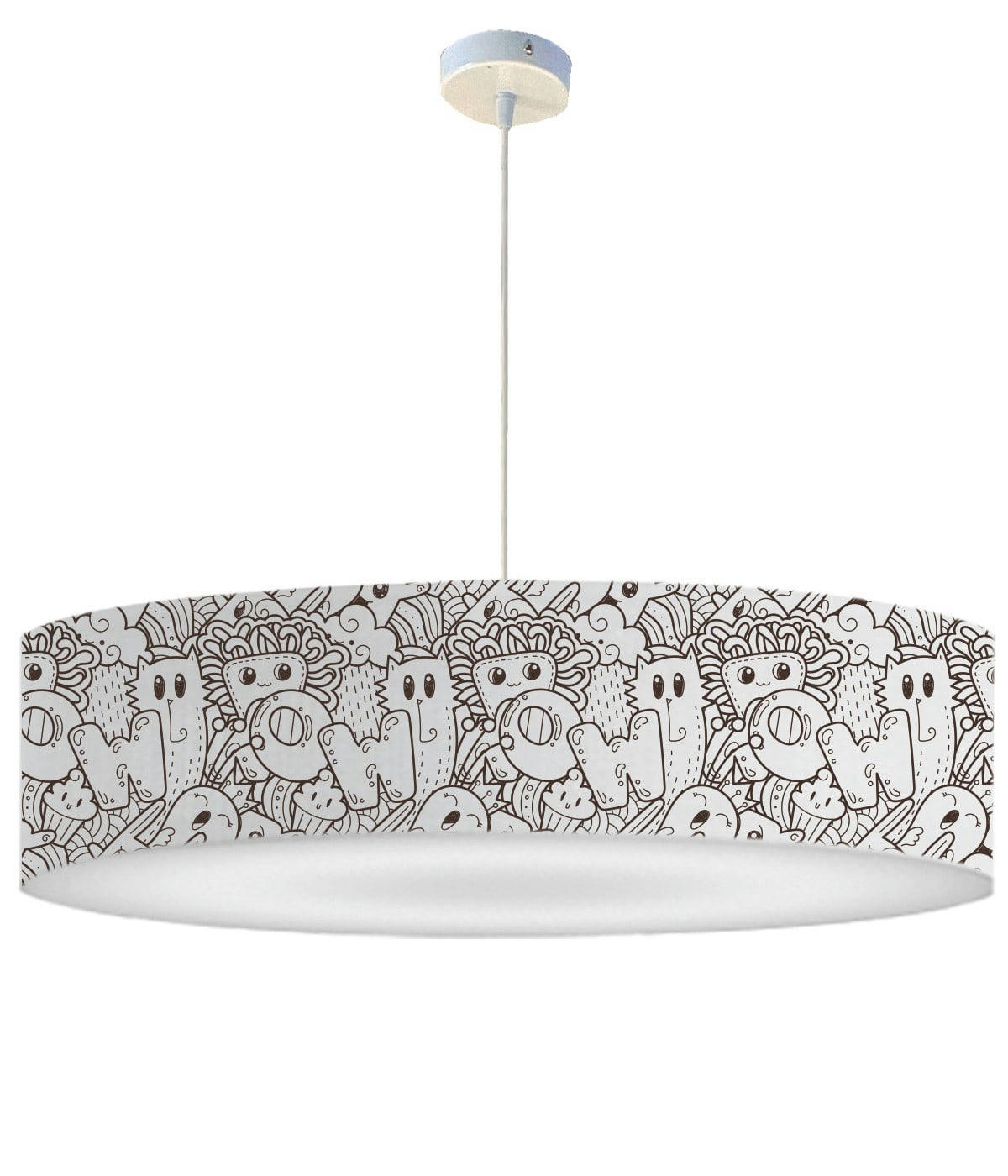 ENFANT - Suspension Enfant doodle Fête D: 50 x H: 25