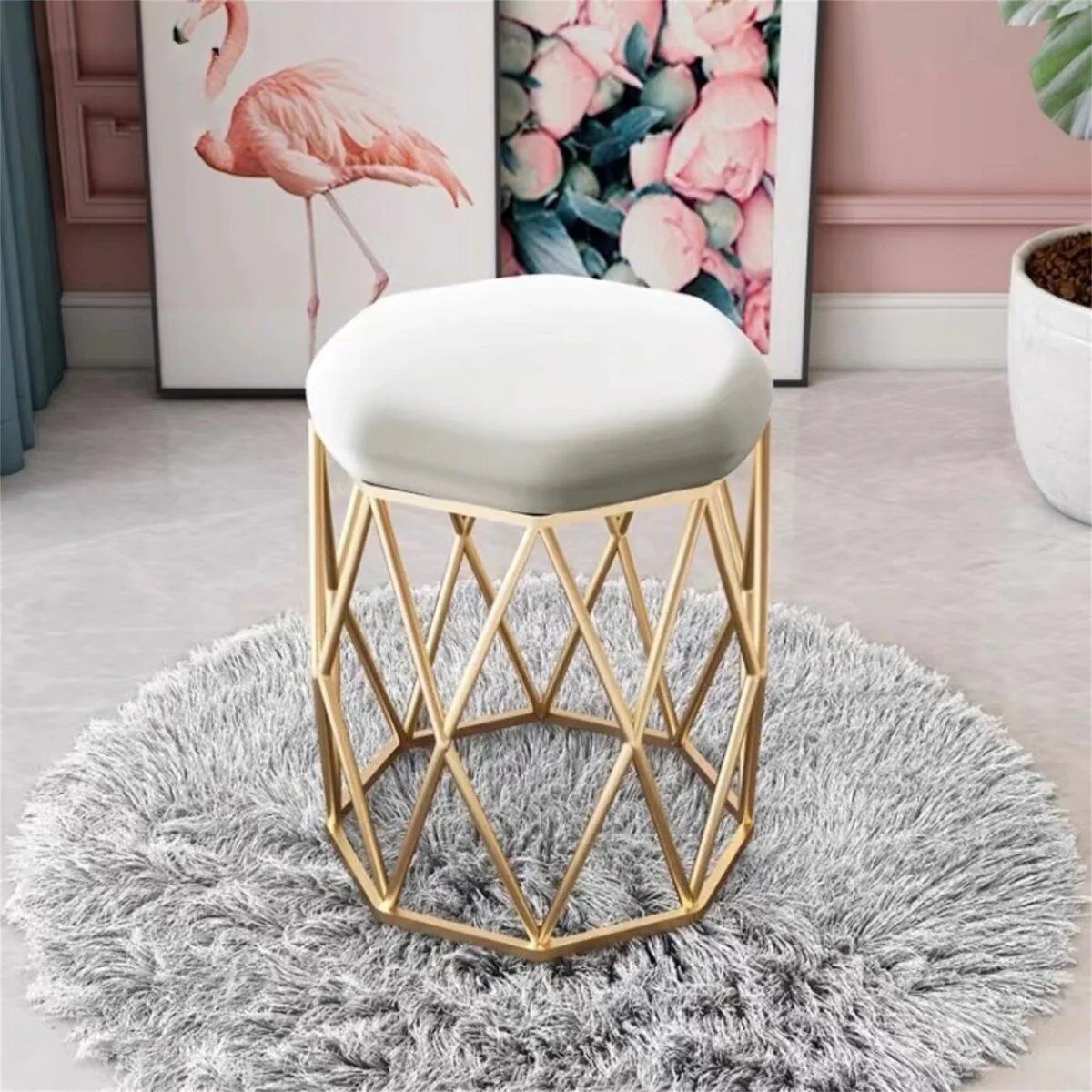 Vanity Stool Chair for Living Room