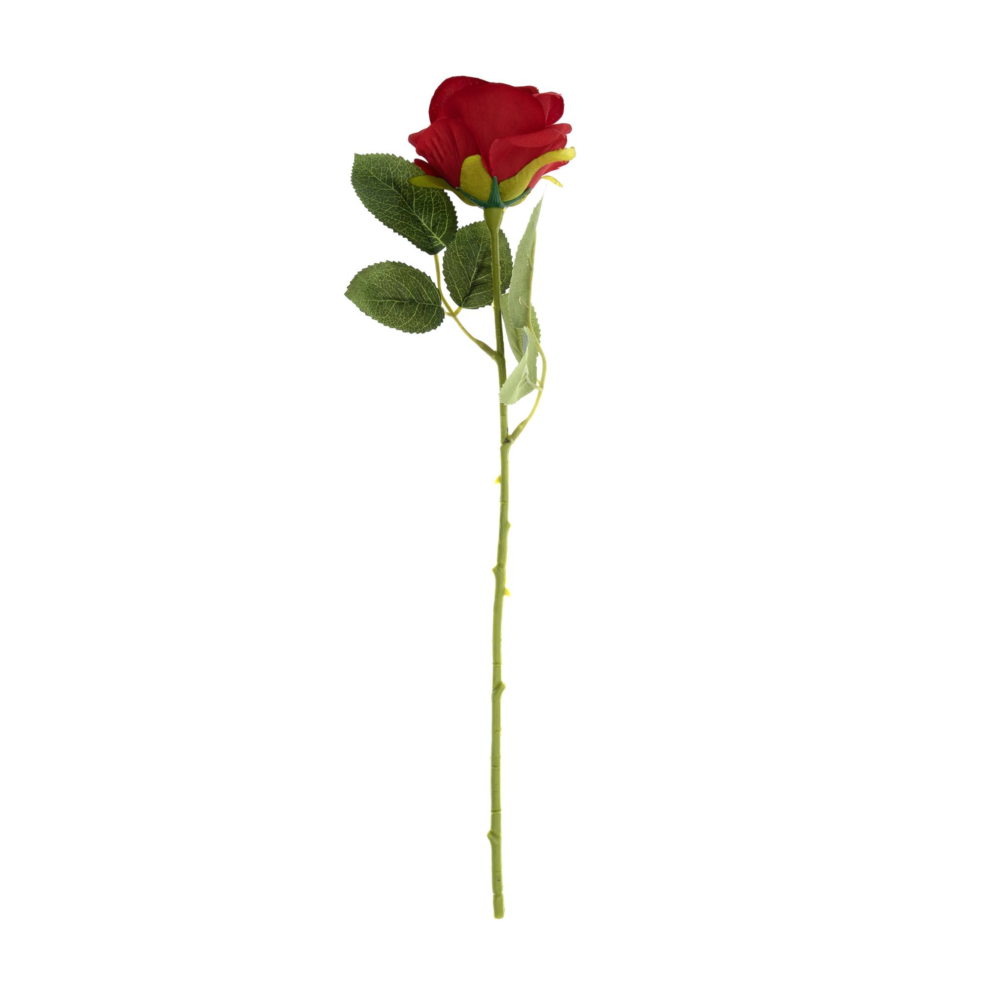 Red Rose Stem 45cm