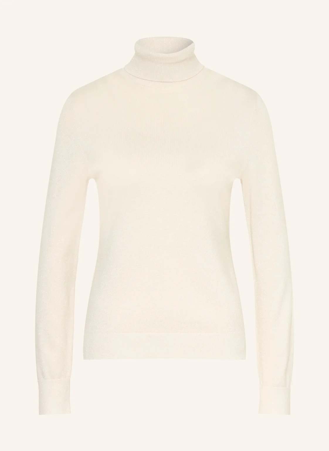 COMMA Rollkragenpullover mit Glitzergarn