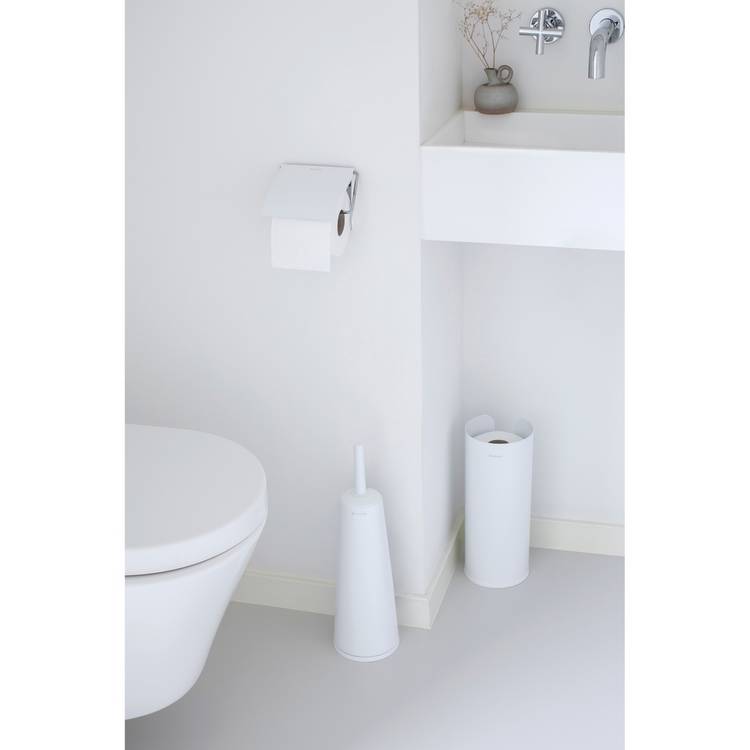 Brabantia Renew 3 Piece Bathroom Set - White