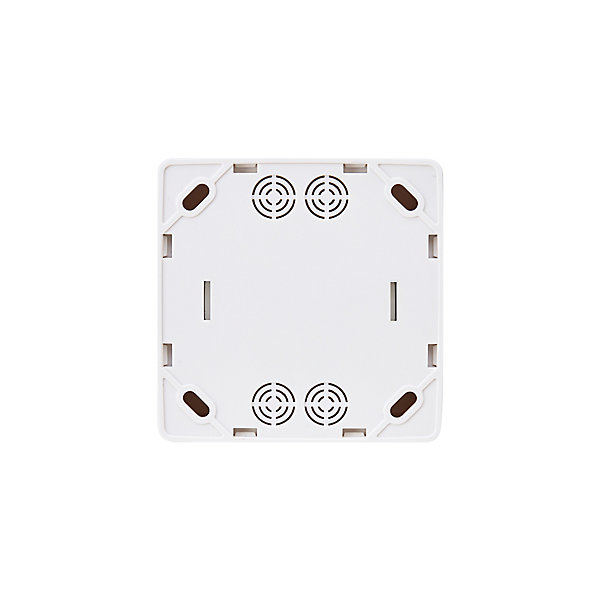 Interrupteur lumineux monobloc en saillie Jacobsen Sigurd blanc complet