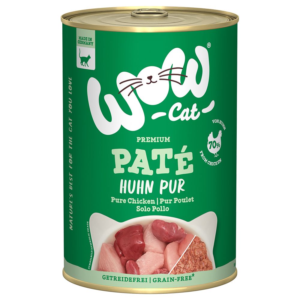 WOW Cat Adult Paté Saver Pack 12 x 400g