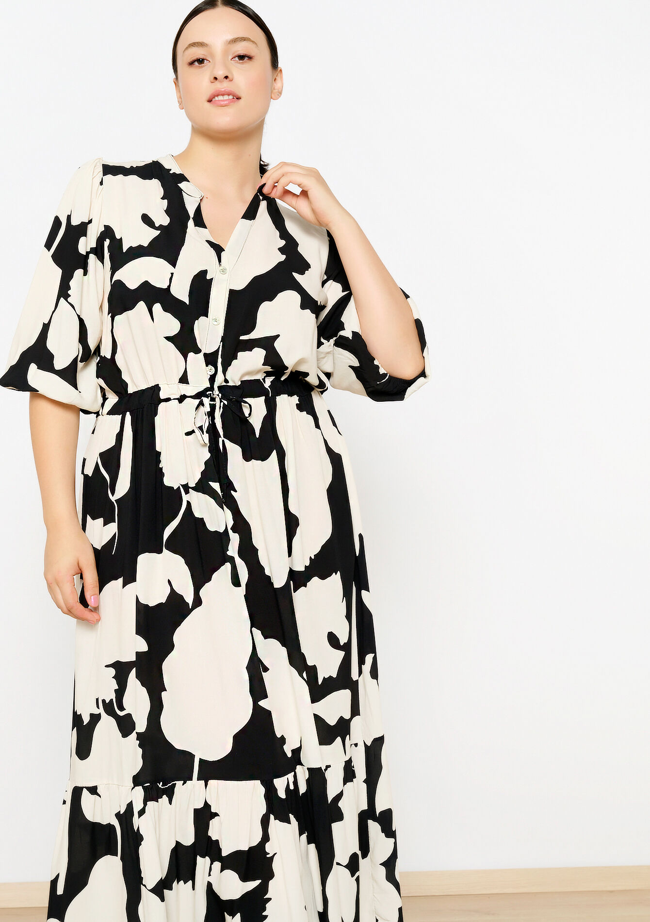 Maxi-jurk met print