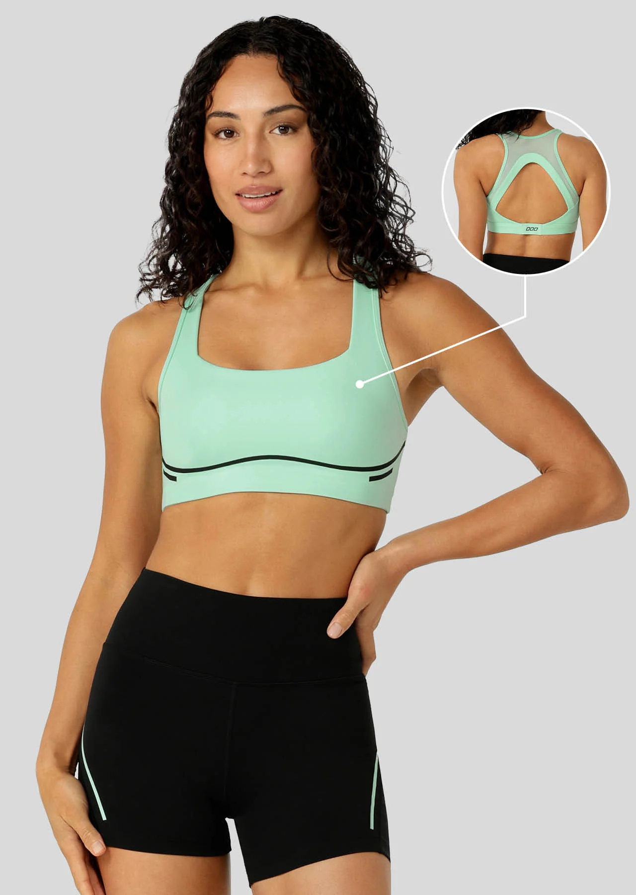 Train Hard Sports Bra