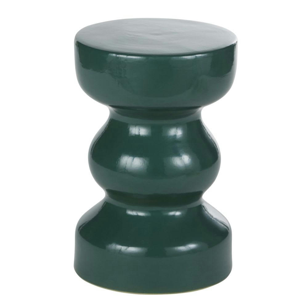 TIAGO - Bout de canapé en grès vert