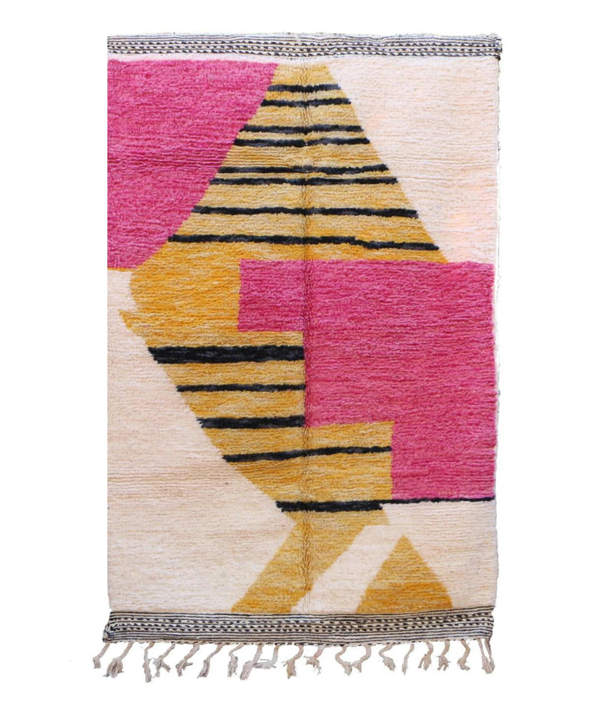 BERBERE - Tapis Berbere marocain pure laine 154x250