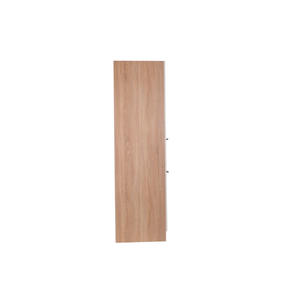 Apothekerschrank »Merle«, BxHxL: 30 x 200 x 60 cm, weiß/eichefarben