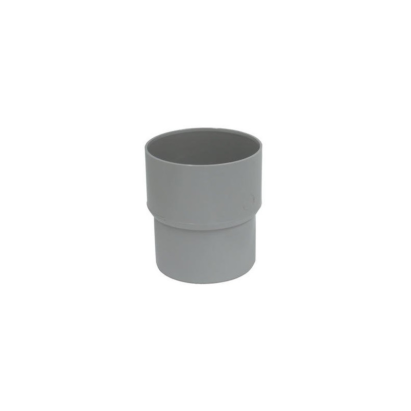 Manchon pour système d'eau de pluie M/F gris Ø 80 mm