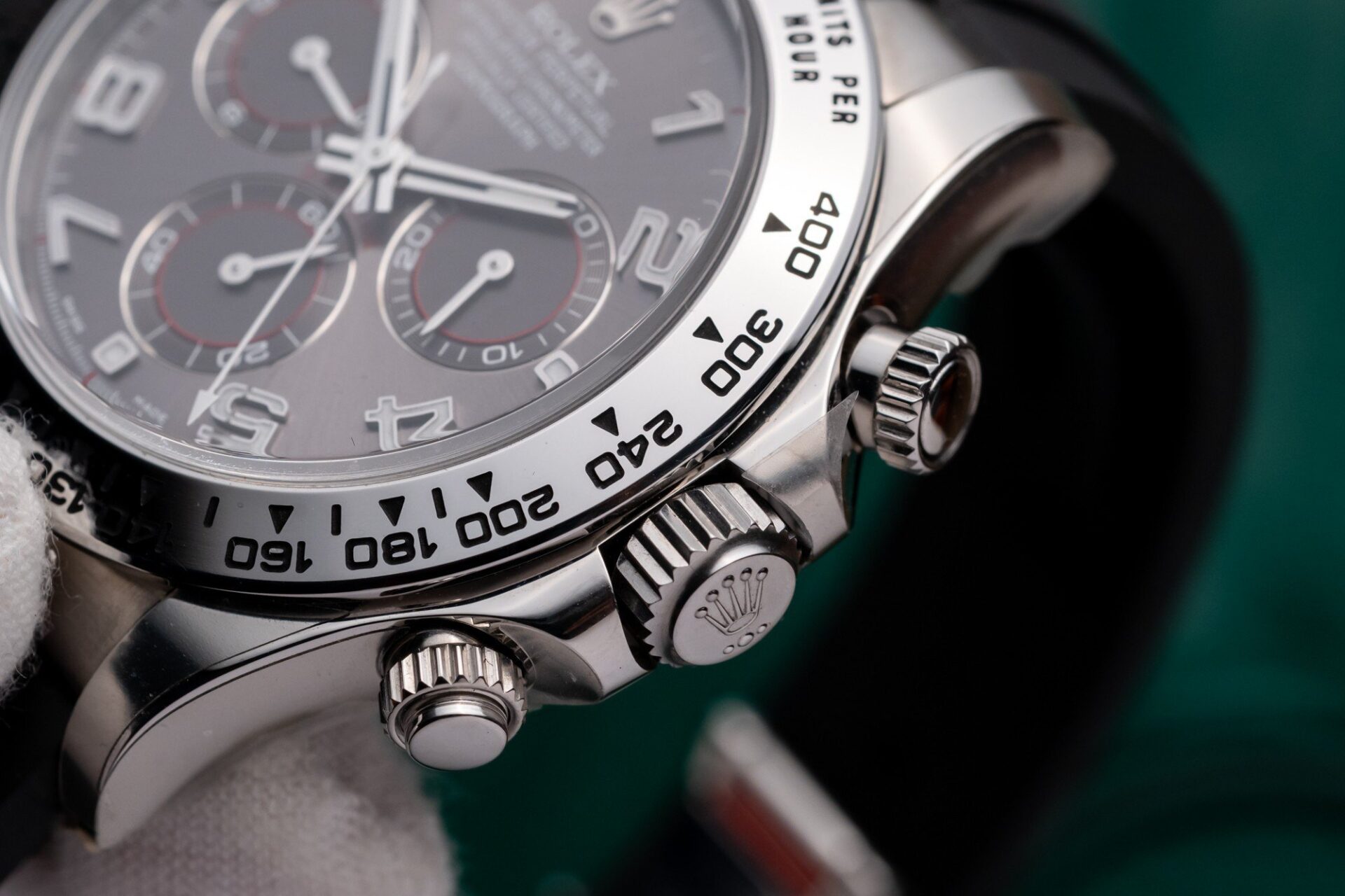 Rolex Daytona 116509LN 904L Steel Grey Arabic Dial 40mm Oysterflex Super Clone