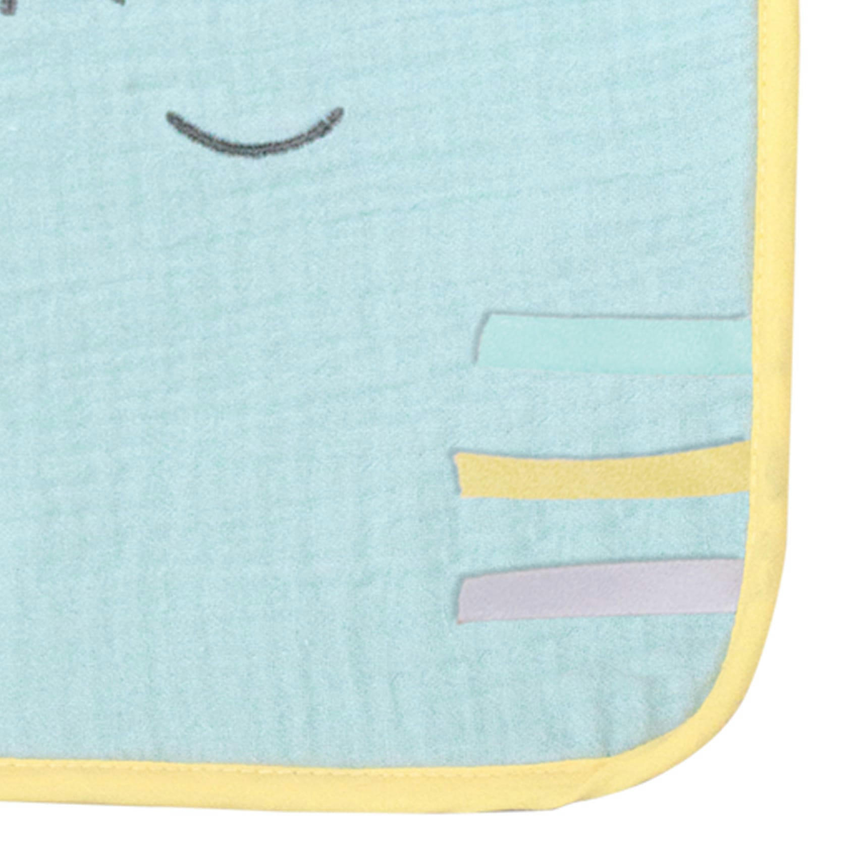 - Protège carnet de santé enfant Demilune Anis/Gris 26x17