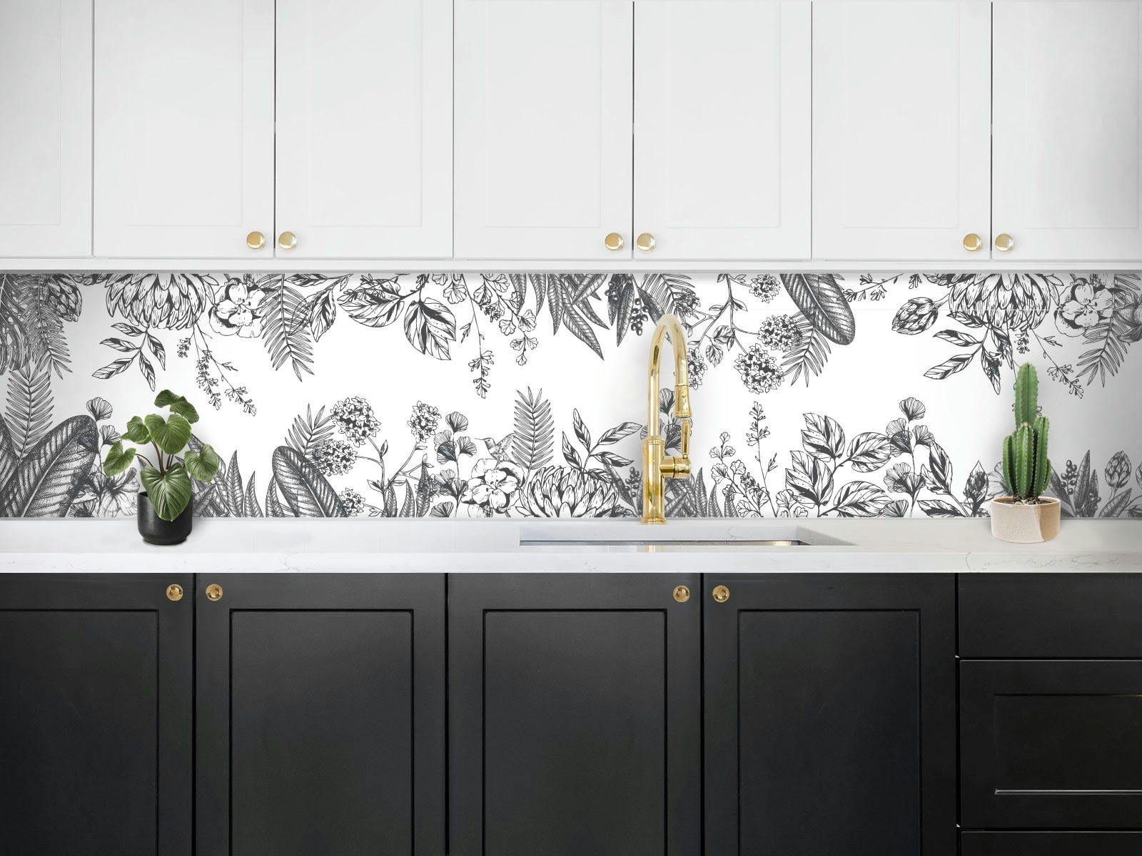 - Crédence adhésive orée du bois gris foncé 40cmx2m