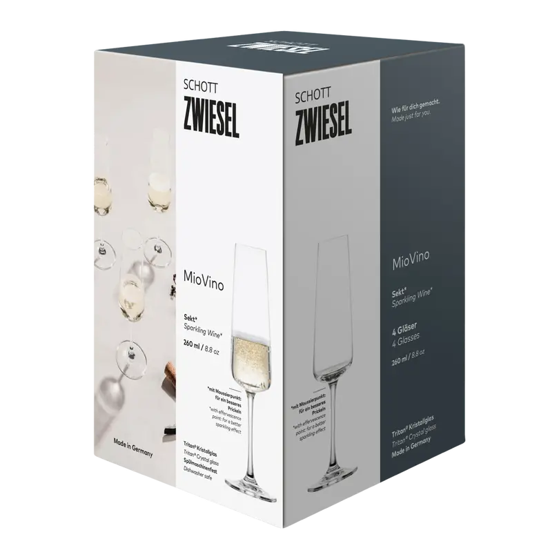 Sektglas-Set 4-teilig MioVino