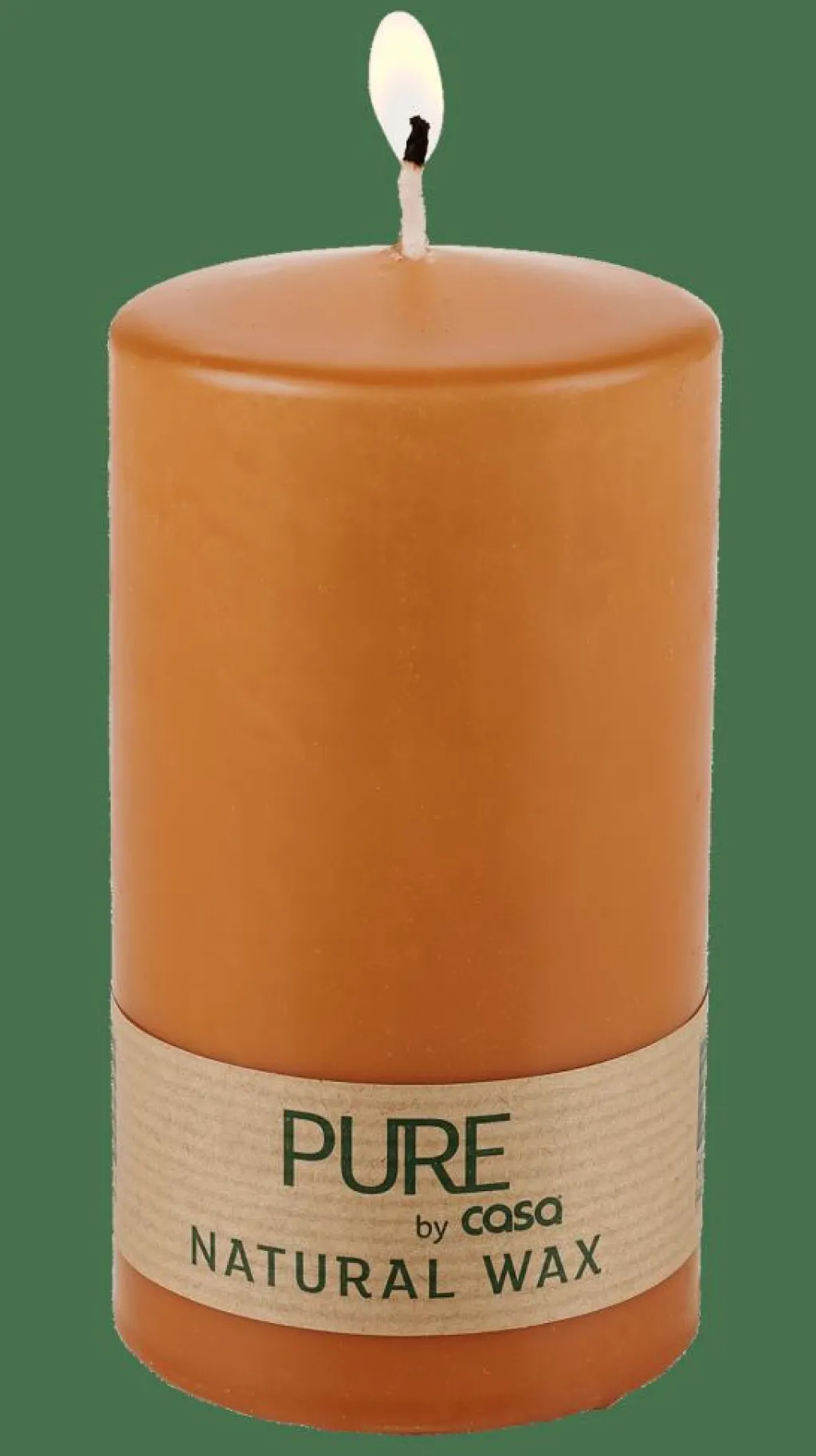 Bougies^CASA PURE Bougie Cylindrique Caramel