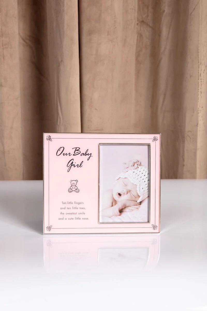 Baby Girl Silver Frame 4x6