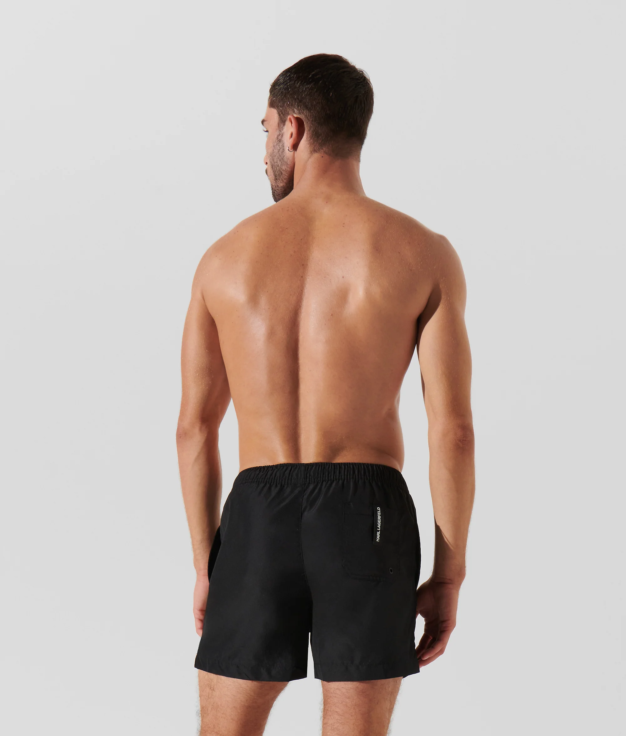 Short de bain orné du logo