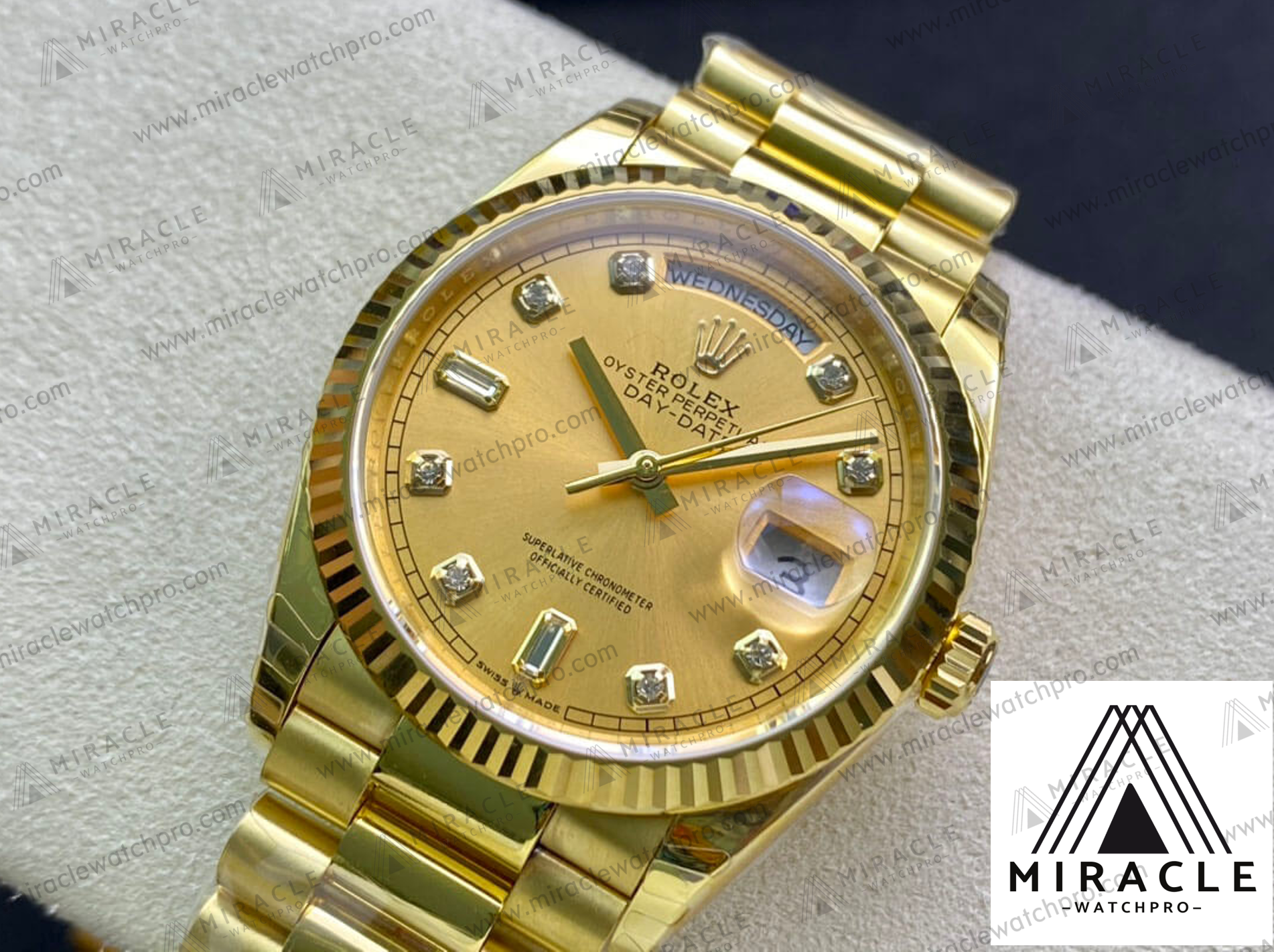 ROLEX-DAY DATE-ref.M128238-0008-Elite Clone-36mm-Replica Watch