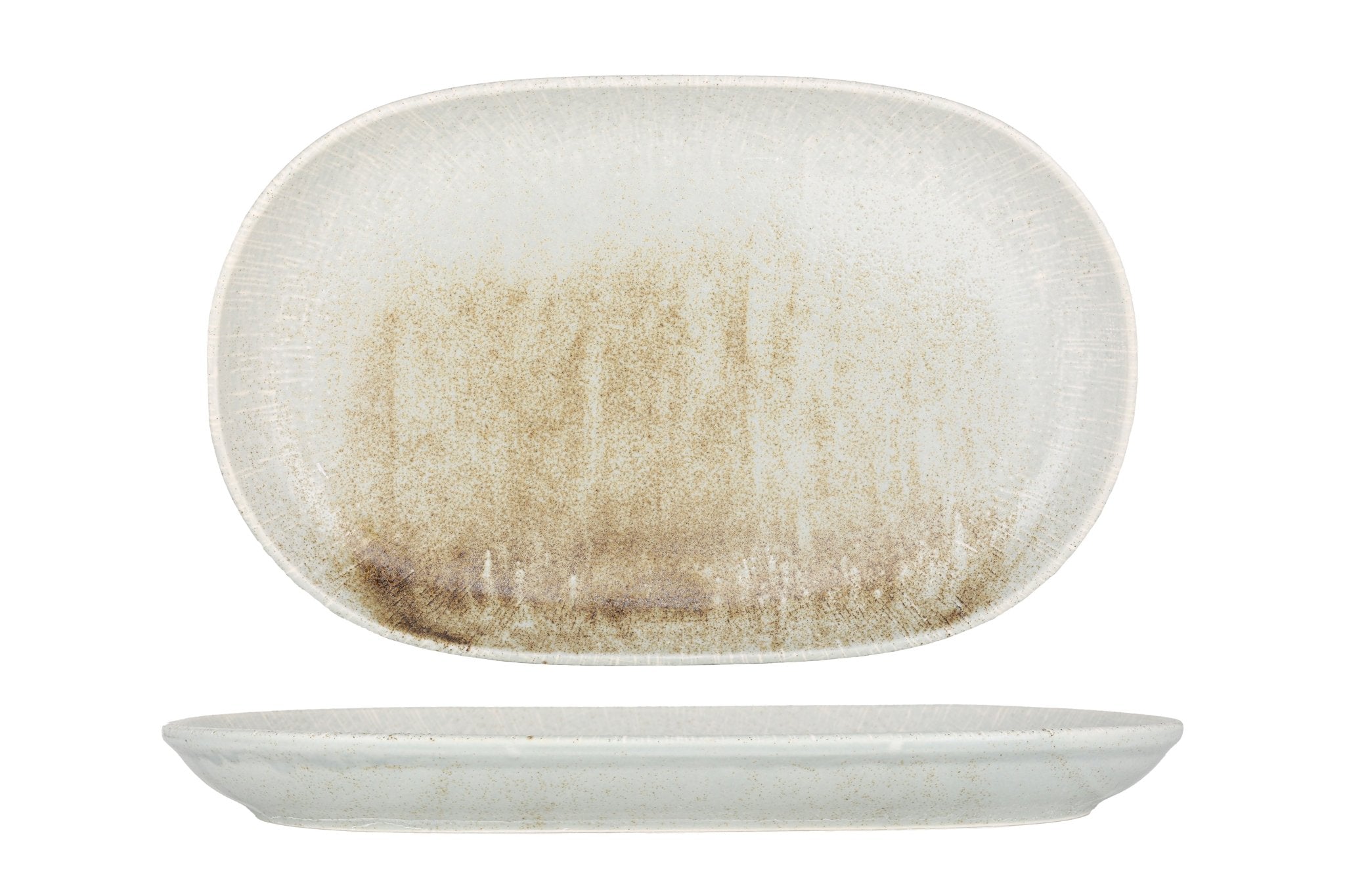 ID Fine Serveerschaal - Mellow - Porselein - 33 cm - set van 2