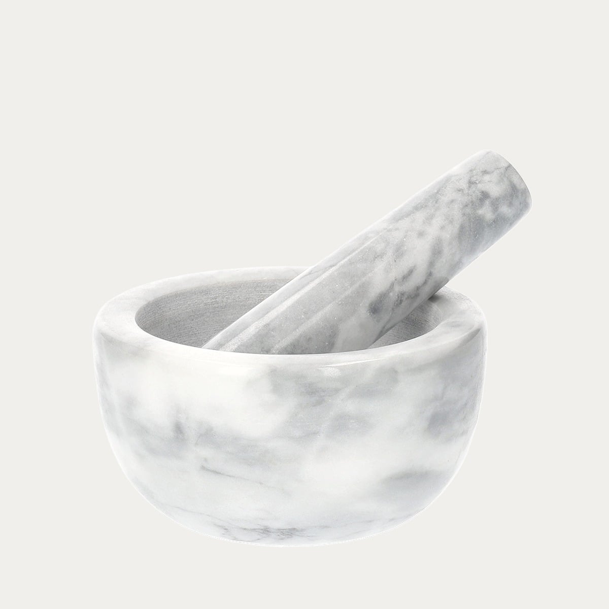 Moździerz MARBLE marmurowy biały 12 cm