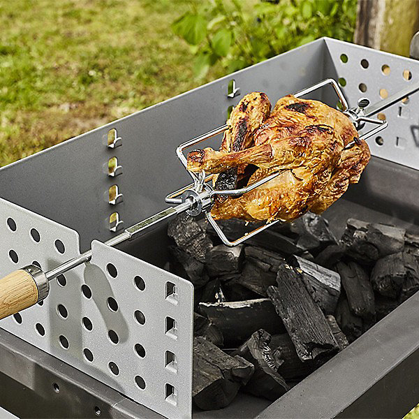 Broche pour rôtisserie 82 cm Cook'In Garden