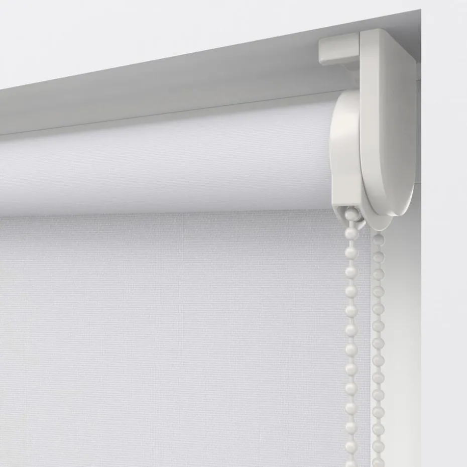 Kwantum Rolgordijnen | Fenstr Rolgordijn Liz  Lichtdoorlatend Wit
