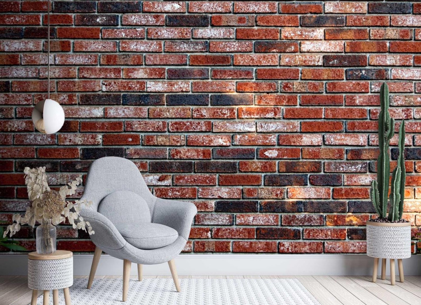 Feeby Fototapeta, Mur z czerwonej cegły 150x105