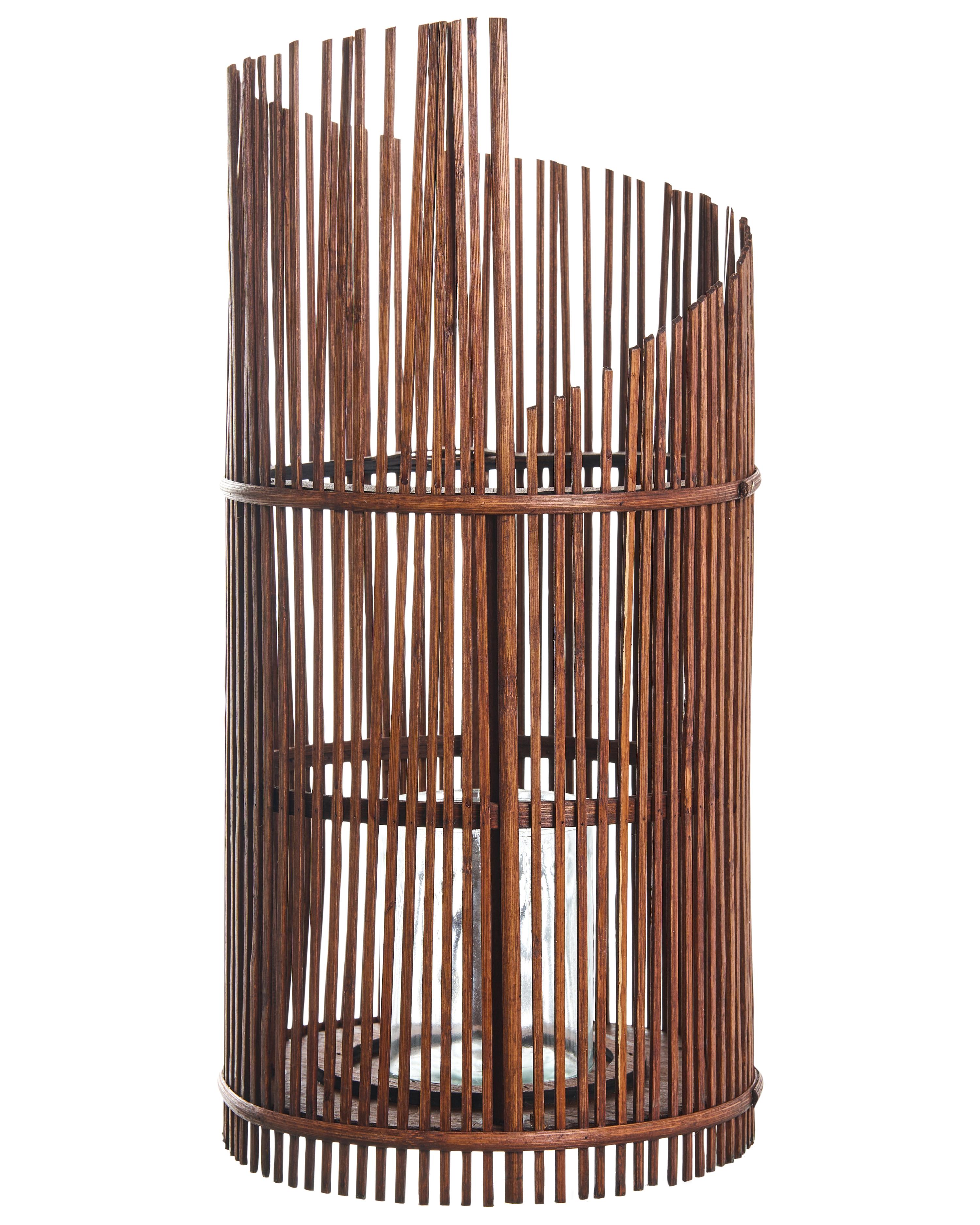 Lantern JAWA Bamboo 50 cm Brown