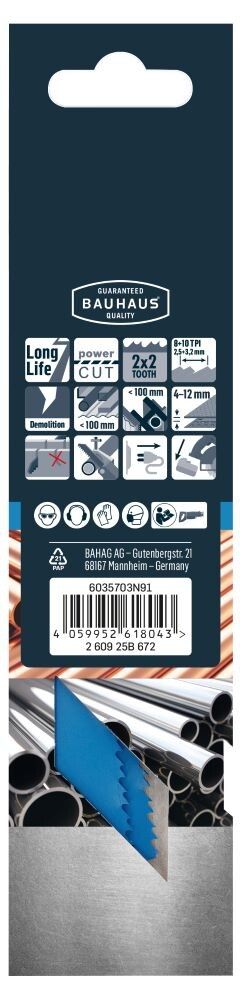 BAJONETTSAGBLAD BOSCH S930CF CRAFTOMAT METALL