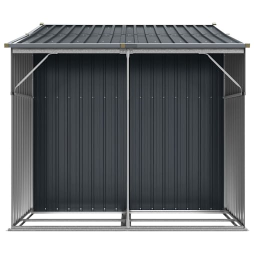 NNEVL Garden Shed Anthracite 277x192.5x179 cm Galvanised Steel