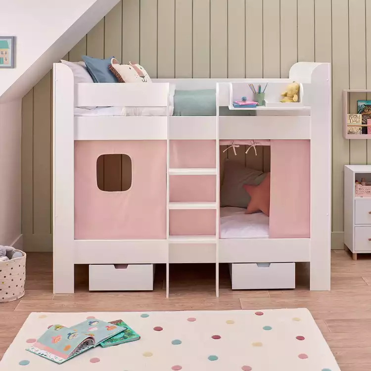 Great Little Trading Company Paddington Bunk Bed - Pink