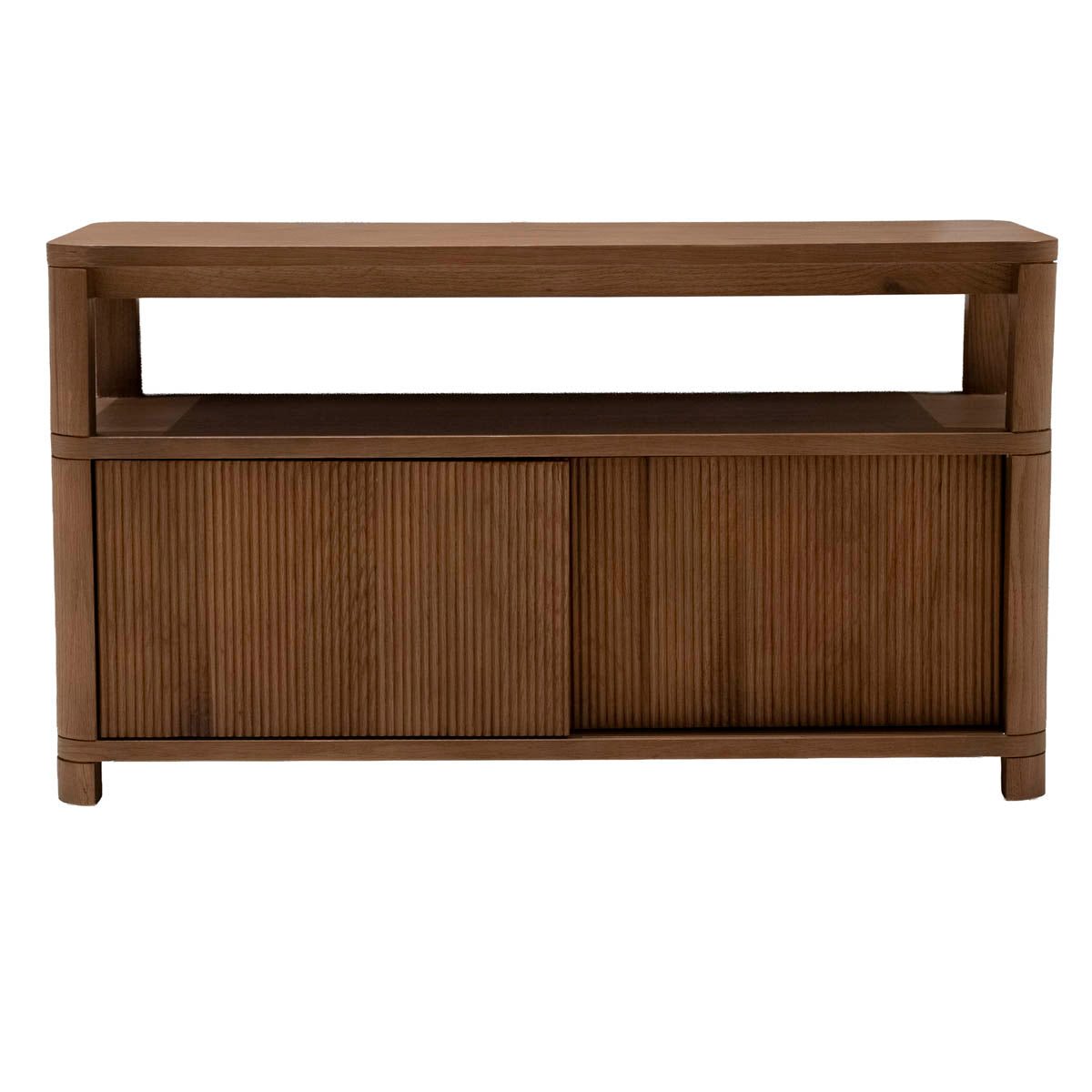 DÉJA Living Dressoir Malaga - Bruin Eikenhout - 90x38x50cm