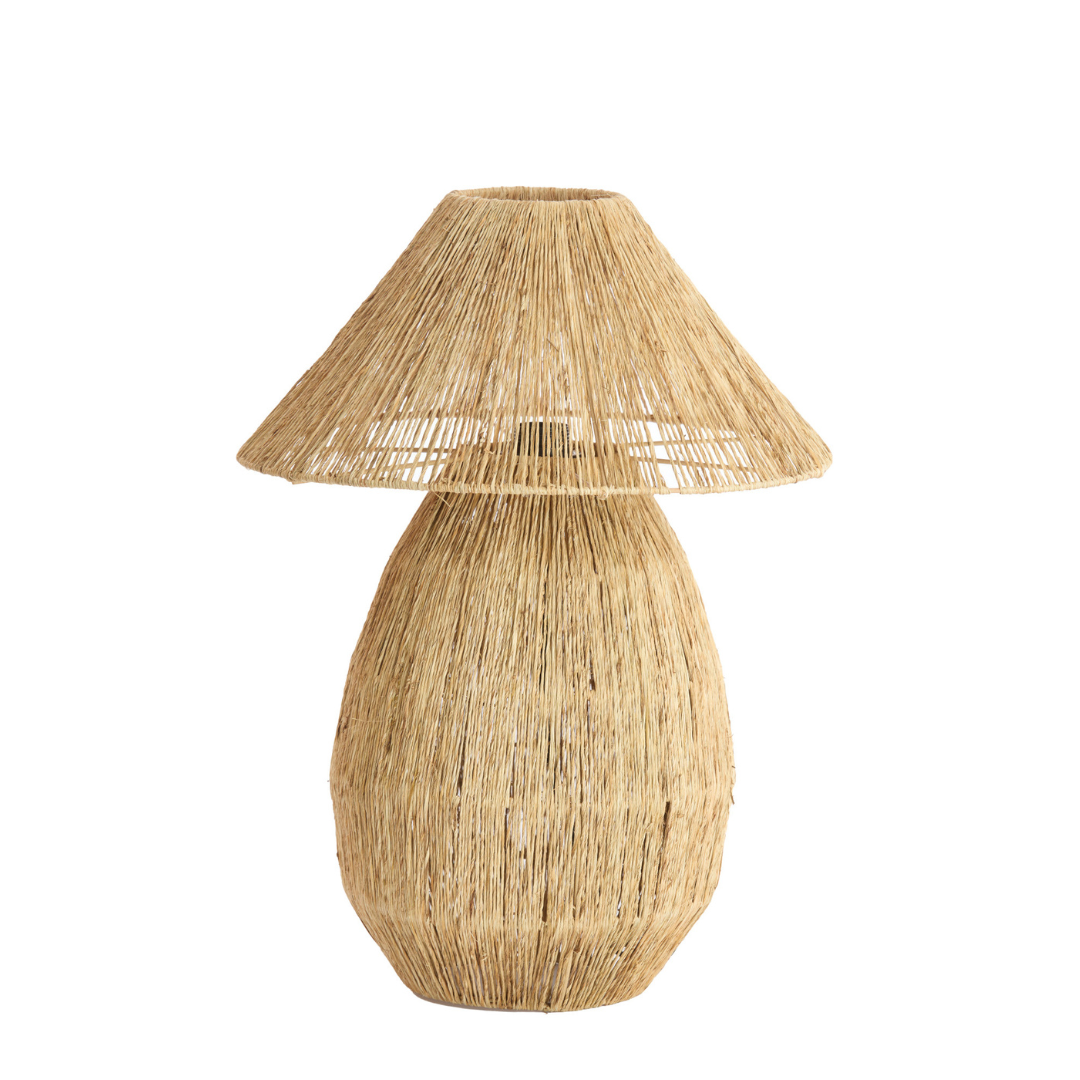 Light & Living tafellamp MARUVA - bruin - Ø40x55cm