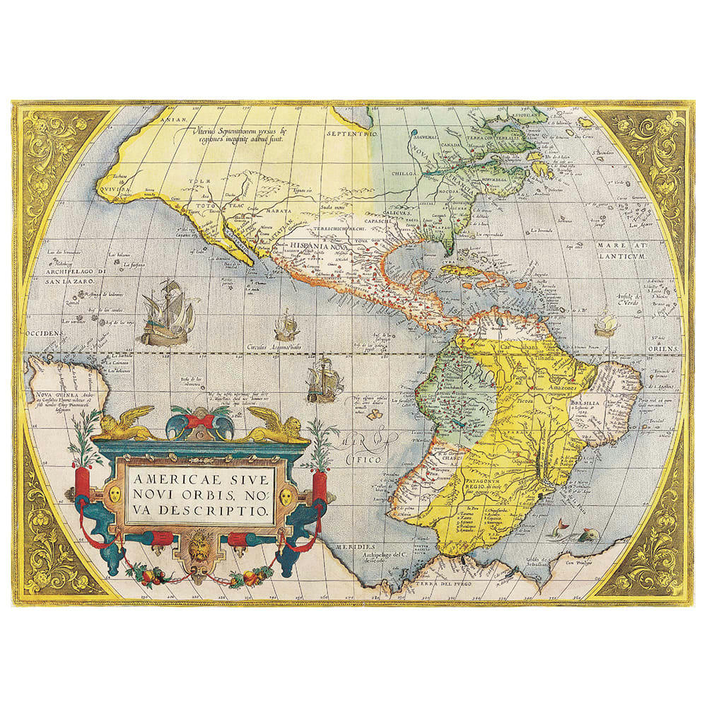- Tableau cartographie ancienne carte No.50 40x50cm