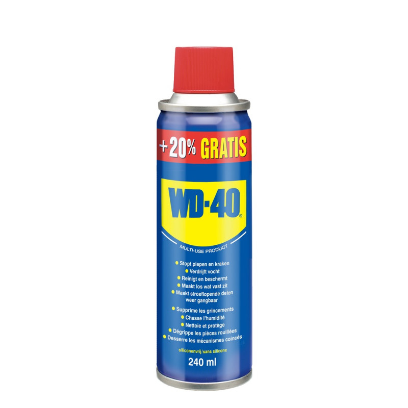 Spray multi-fonctions 200 ml   20% gratuits WD-40
