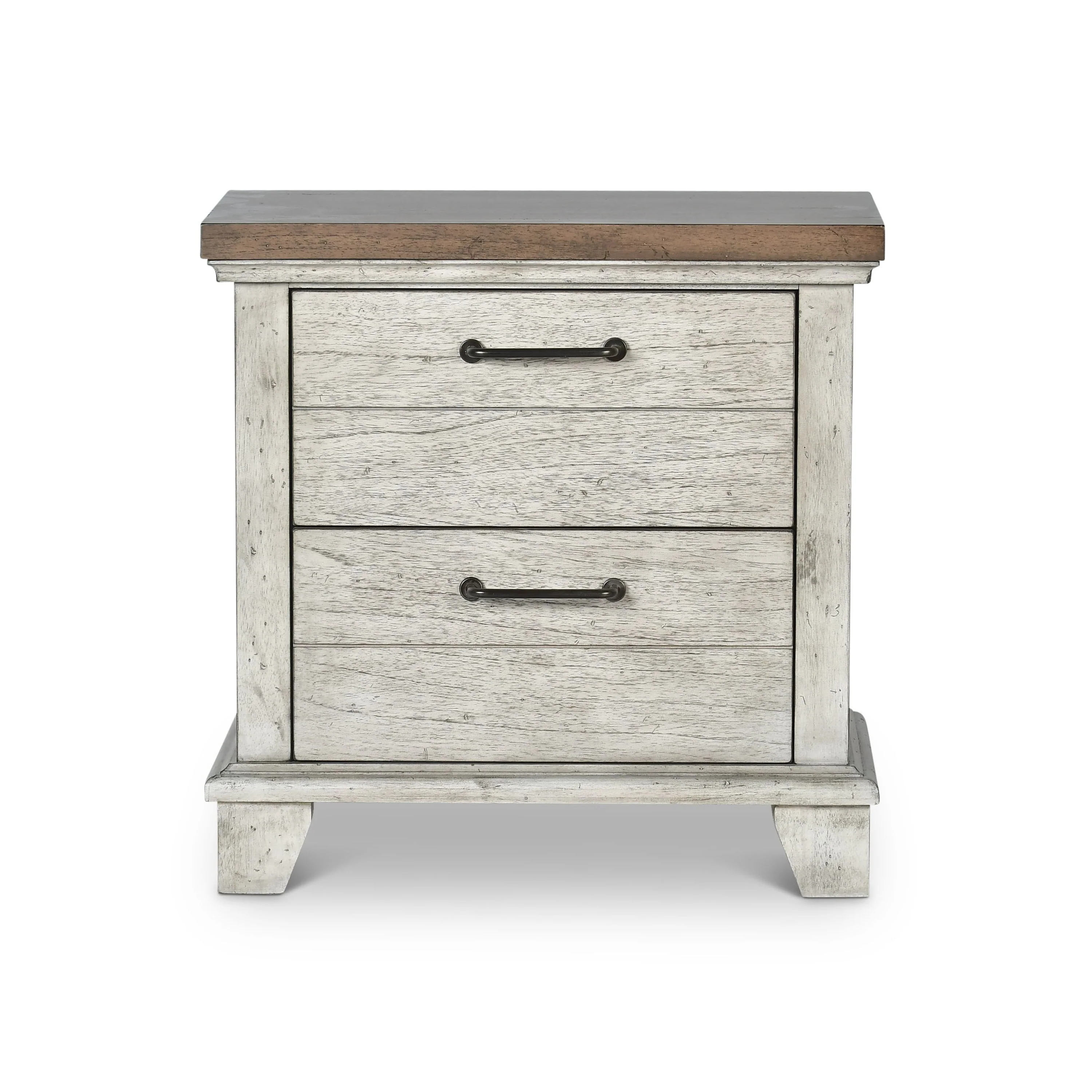 Steve Silver Overlook Two-tone 2-drawer Nightstand