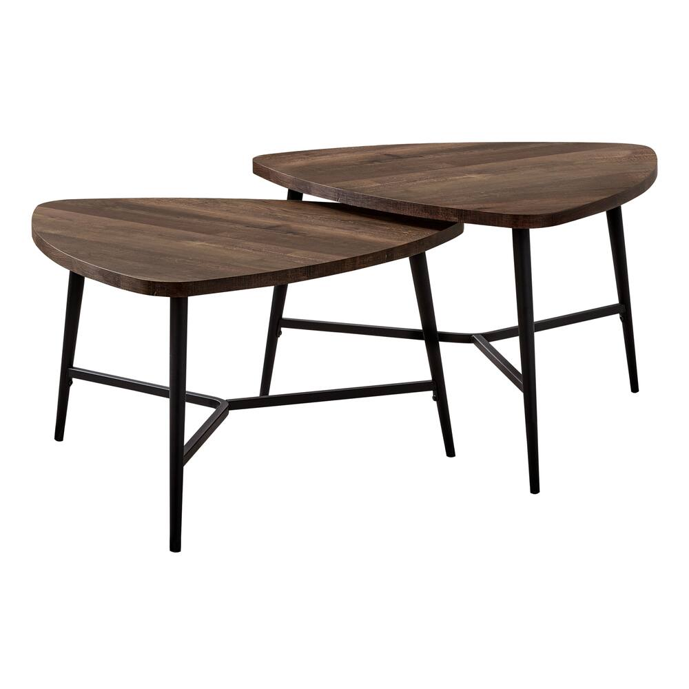 Monarch Specialities Triangle Table Set, 2-pc