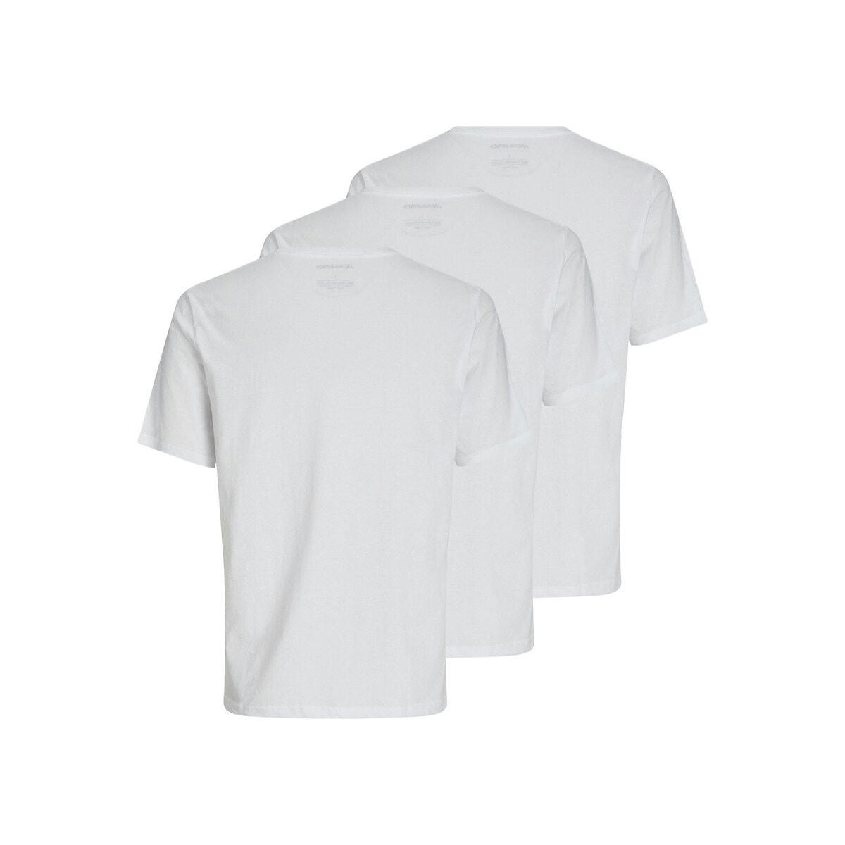 Lot de 3 t-shirts unis col rond