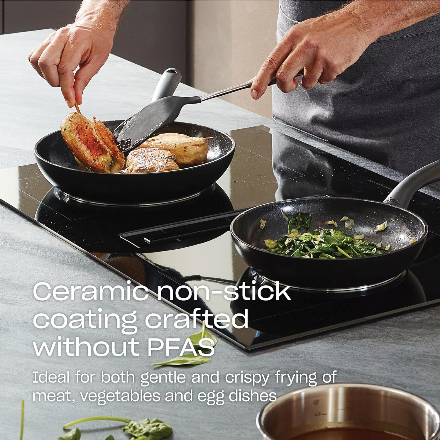 Fissler Essential Ceramic Frying Pan, 11 Inch