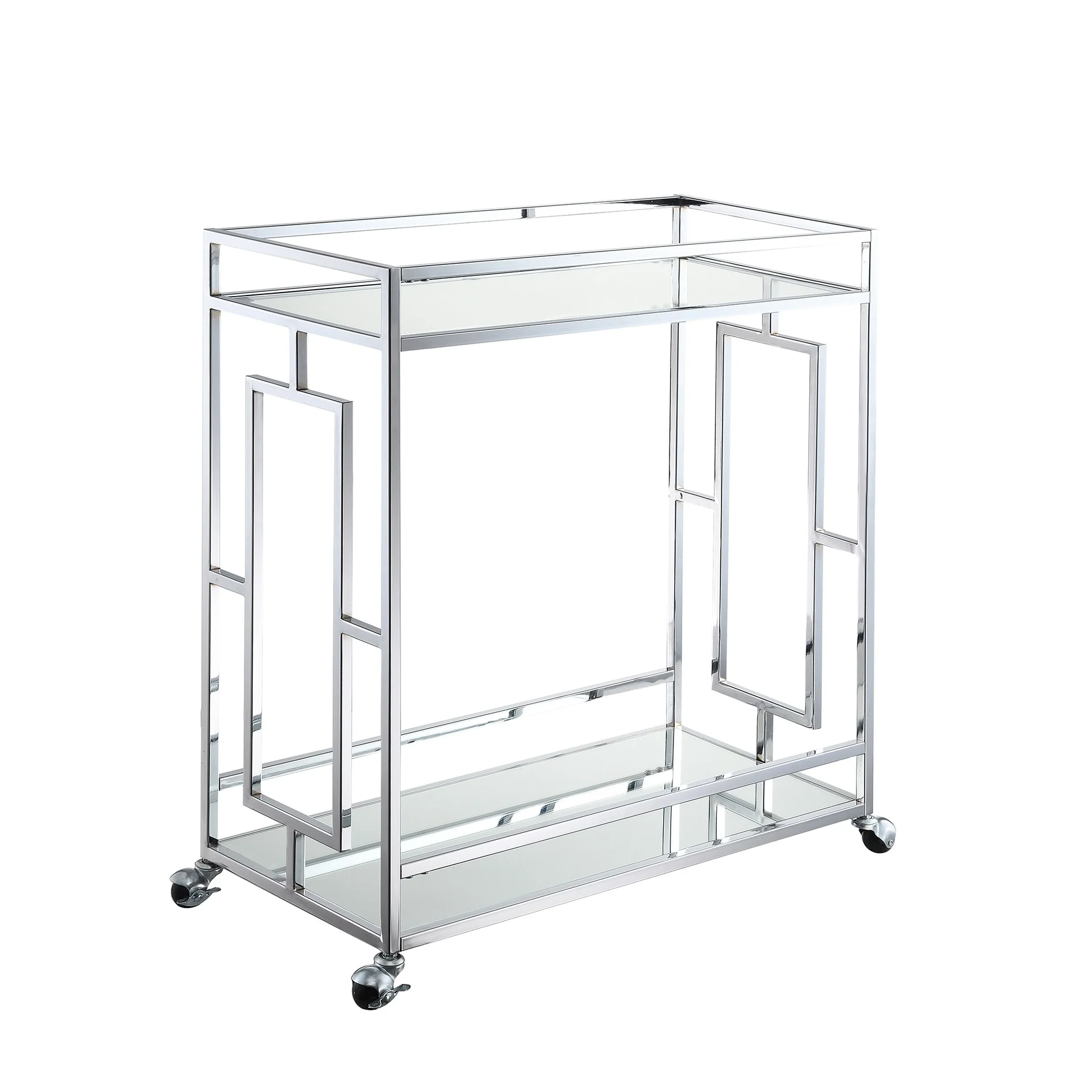 Convenience Concepts Town Square 2 Tier Bar Cart