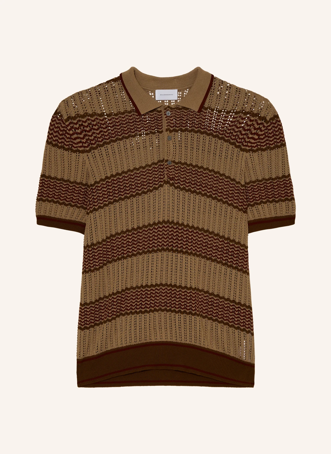BALDESSARINI Strick-Poloshirt