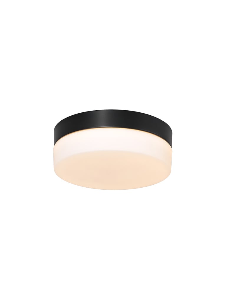 Steinhauer plafondlamp Ikaro - 1 lichts - 18x 7 cm - zwart