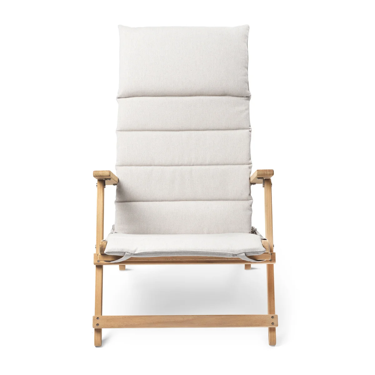 Carl Hansen - Sitzauflage für BM5568 Liegestuhl, beige (Sunbrella Heritage Papyrus 18006)
