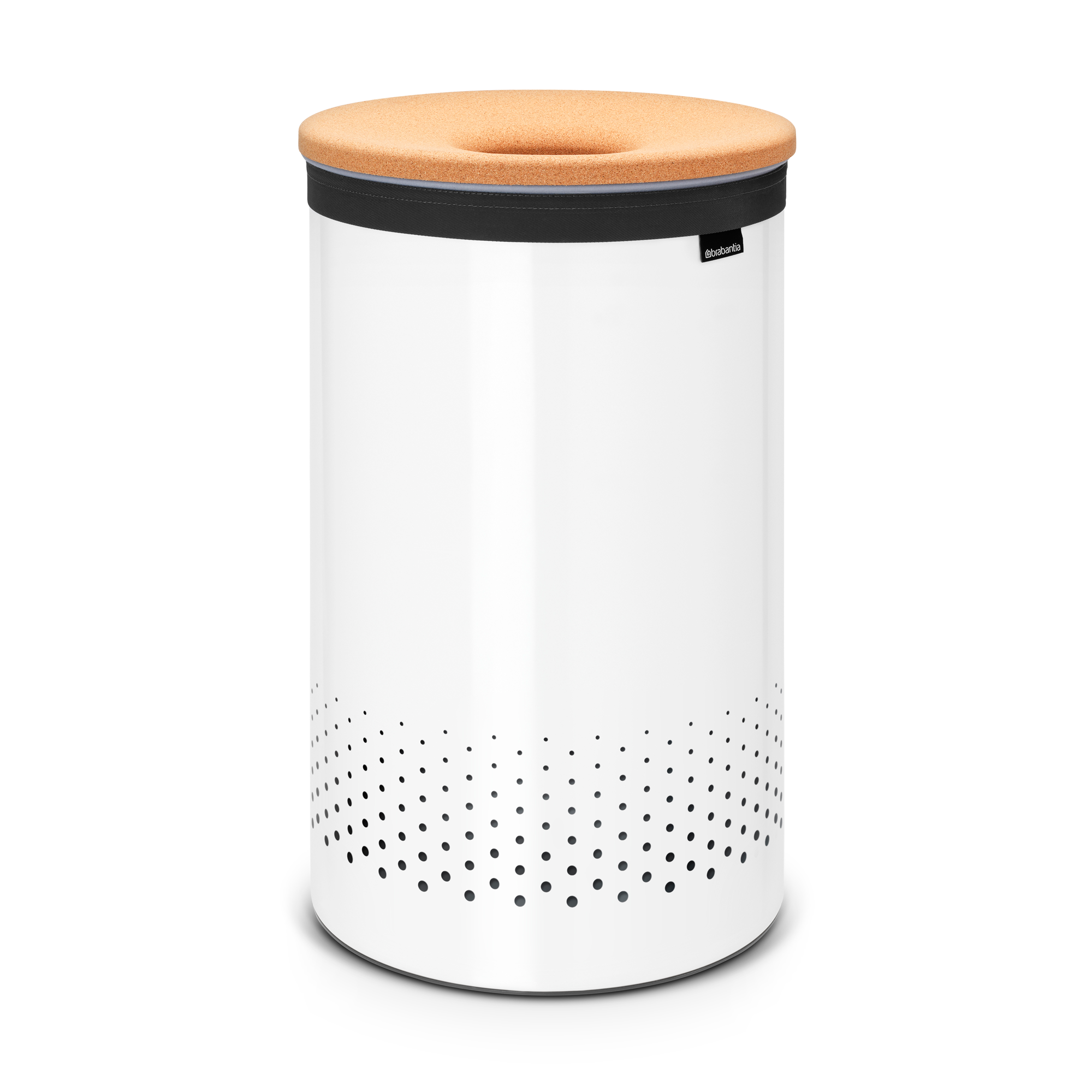 Brabantia Wasbox, 60 liter, kurken deksel - White